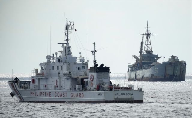 菲律宾马德雷山号军舰,历史、现状及其意义,菲律宾马德雷山号军舰,历史沿革、现状瞭望及其战略意义