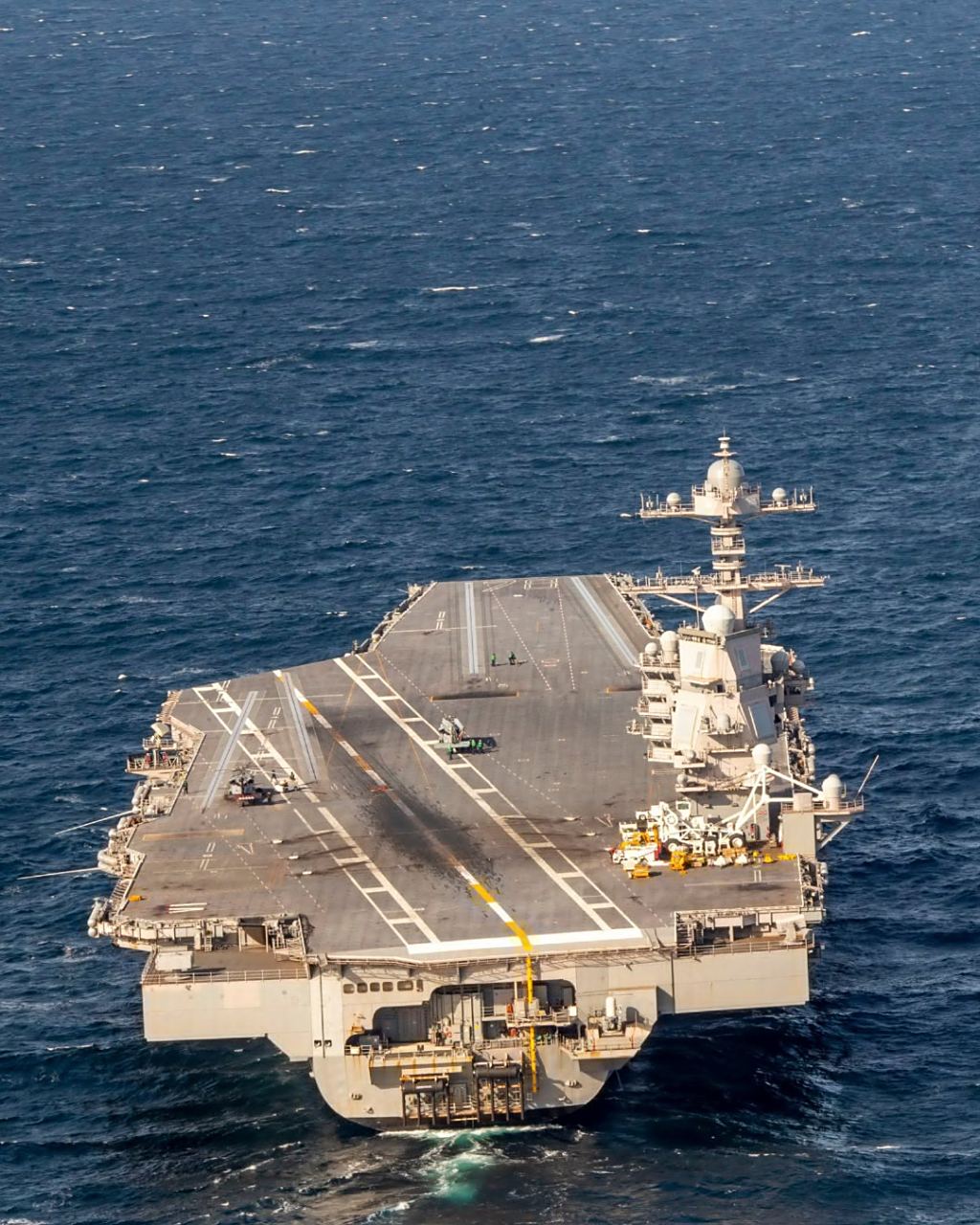 福特号航空母舰，21世纪美军海上打击的中坚力量，福特号航空母舰，美军海上打击的中坚力量