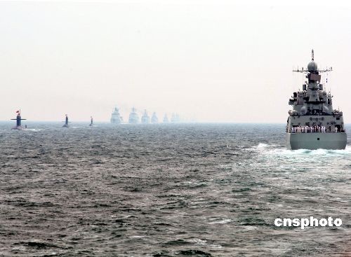 四月二十三海军阅兵,展现大国海军力量,四月二十三海军阅兵,展现中国海军大国力量