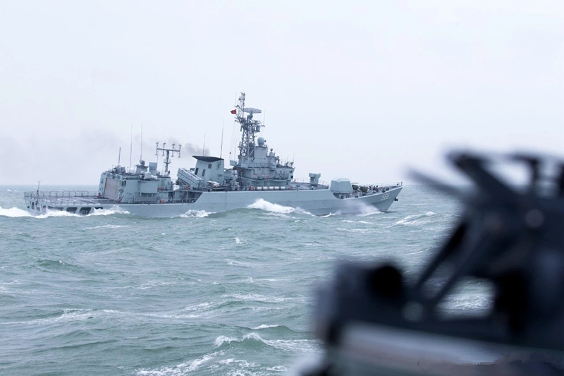 揭秘中国海军的骄傲,566舰高清图片展示,中国海军骄傲之典范,566舰高清图片展示揭秘