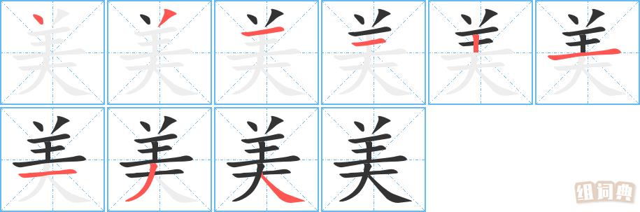 美笔顺，汉字书写的艺术之美，汉字之美，美笔顺与书写艺术之韵