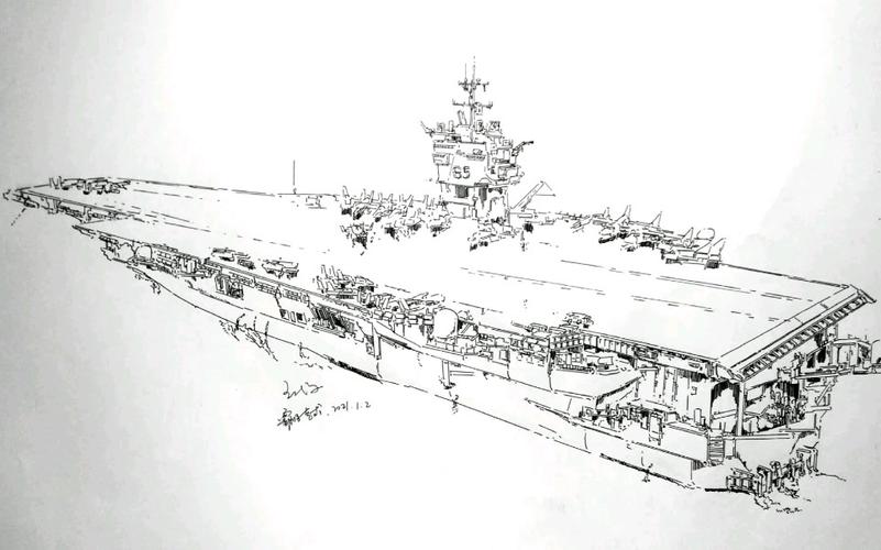 航天母舰画法速写，从想象到画布的艺术之旅，航天母舰速写艺术，从想象到画布的艺术探索