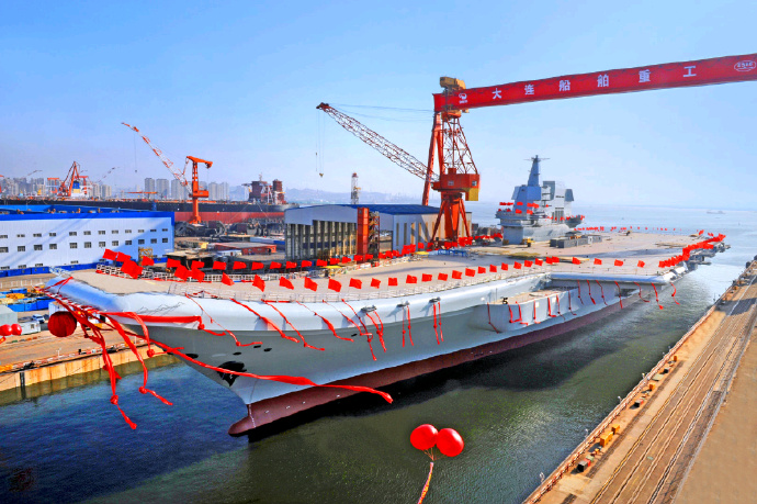 航母山东舰的制造传奇,揭秘船厂背后的故事,揭秘山东舰制造传奇,船厂背后的故事全解析