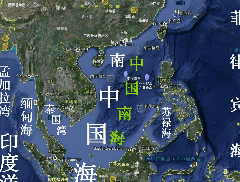 南海地图与中国国地的重要性,南海地图的重要性及其在中国国土战略布局中的地位