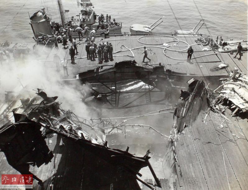 美军航母第二次被炸,历史事件的回顾与反思,美军航母再次遭袭,历史事件的回顾与反思