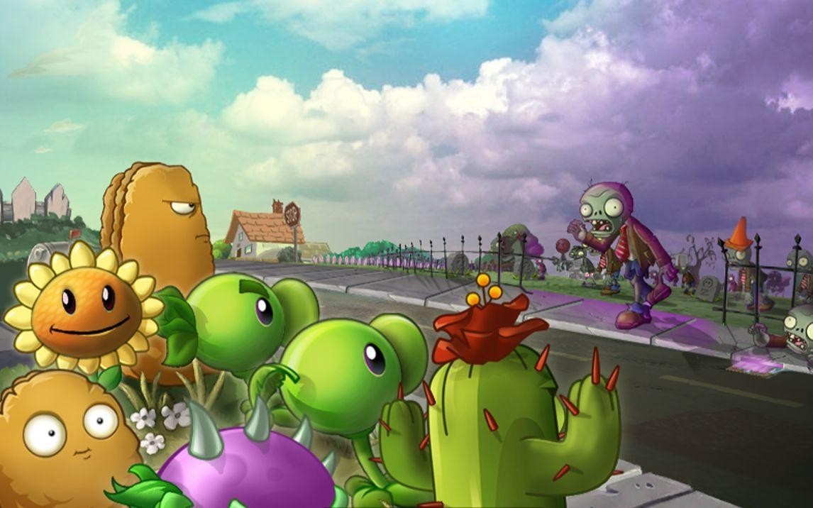 植物大战僵尸经典版，一场绿色与僵尸的较量，植物大战僵尸经典版，绿色与僵尸的生死对决