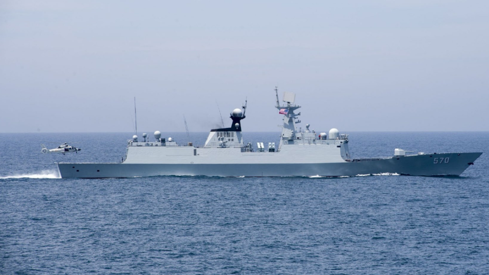 第29艘054A型导弹护卫舰服役,中国海军力量的崭新篇章,中国海军新篇章,第29艘054A型导弹护卫舰正式服役