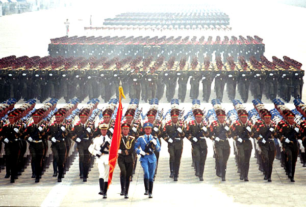 中国大阅兵中的方队展示,力量与荣耀的汇聚,中国大阅兵方队展示,力量与荣耀的辉煌汇聚