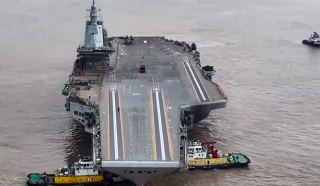 弹射型航母，现代海军力量的核心支柱，弹射型航母，现代海军力量的核心支柱力量