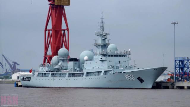 揭秘815型电子侦察船，海上的无形哨兵，揭秘，海上无形哨兵——815型电子侦察船