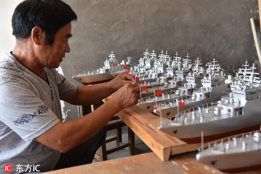 航空母舰模型制作手工教程,手工制作航空母舰模型教程