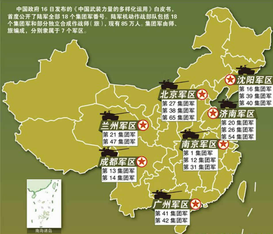 六大战区,中国国防的战略支点,中国国防战略支点,六大战区揭秘