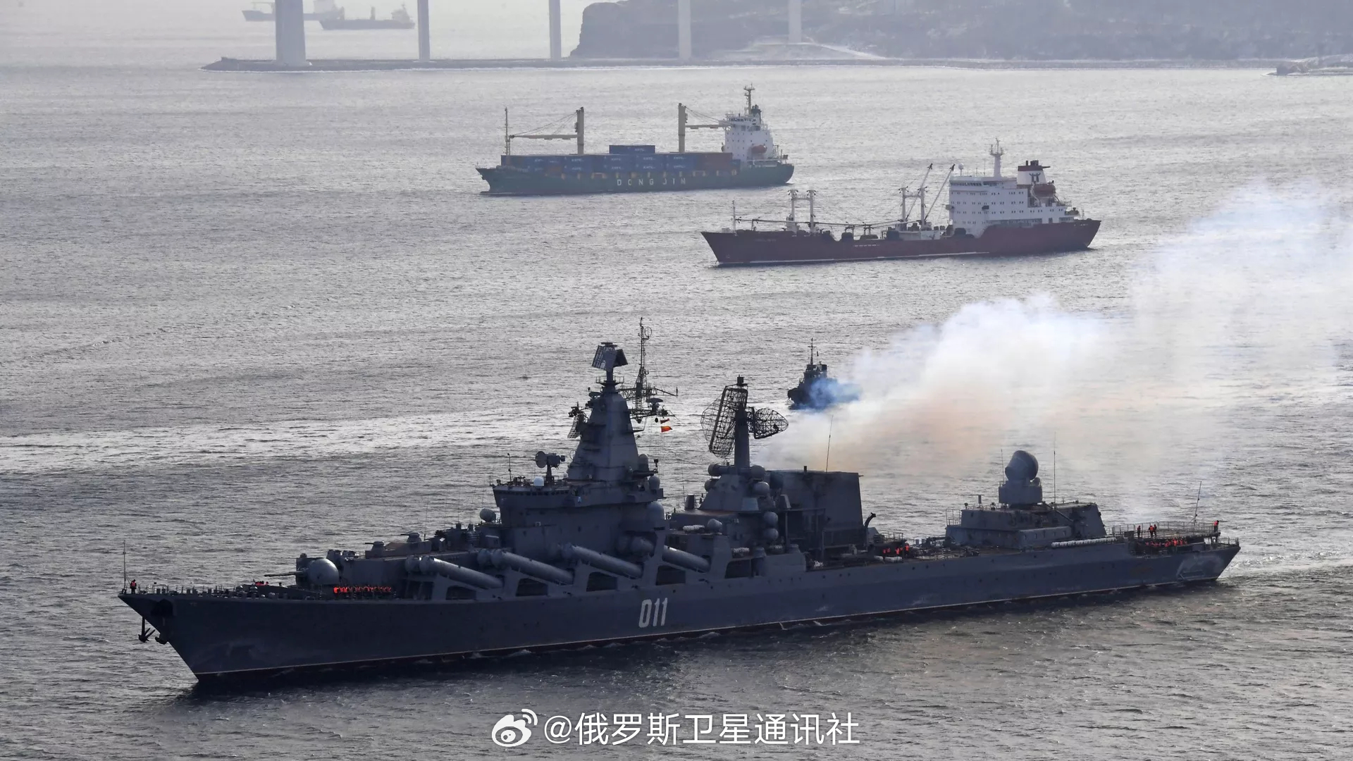 瓦良格号导弹巡洋舰赴亚太,区域安全的新篇章,瓦良格号导弹巡洋舰赴亚太,开启区域安全新篇章