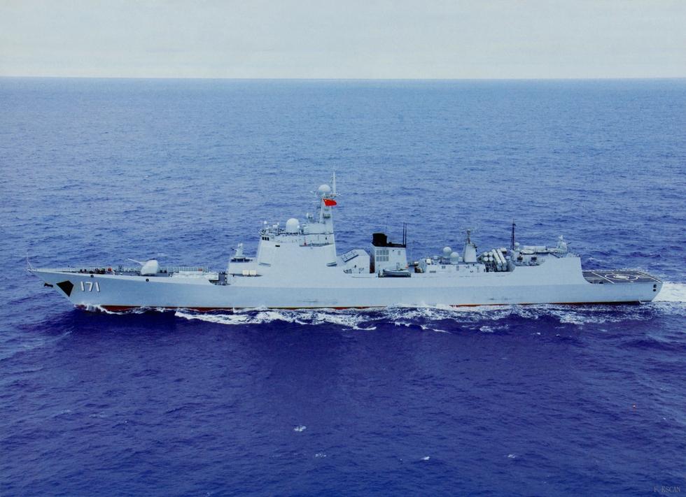 军舰171号,中国海军力量的骄傲,中国军舰171号,海军力量的骄傲典范