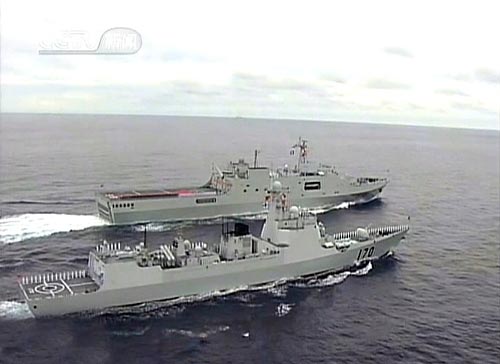 昆仑号驱逐舰,中国海军的新锐力量,昆仑号驱逐舰,中国海军的新锐力量展示