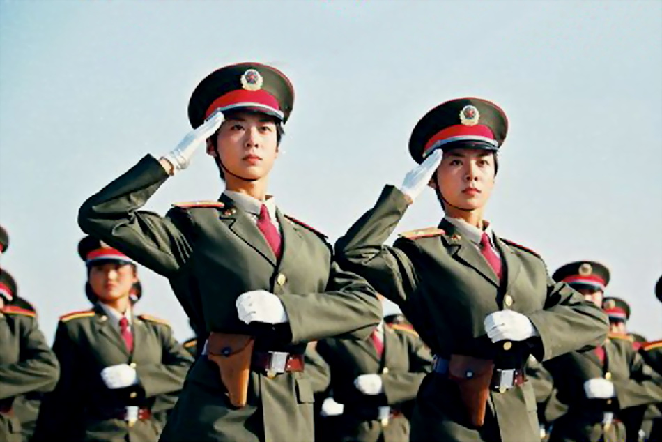 中国女兵图片2009，展现新时代女性的风采与力量，中国女兵图片2009，新时代女性的风采与力量展现