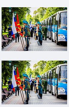 三军仪仗队图片PPT背景,荣耀与责任,三军仪仗队图片PPT背景,荣耀、责任与军魂