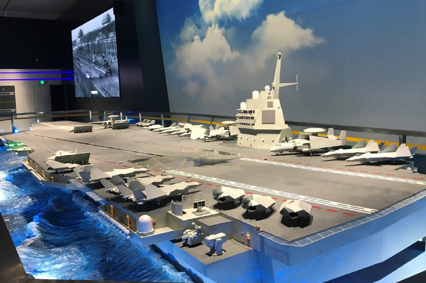 中国核航母模型，展现国家力量与科技进步的象征，中国核航母模型，国家力量与科技进步的骄傲象征