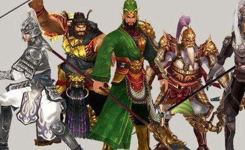 五虎上将正确排名，五虎上将排名揭秘