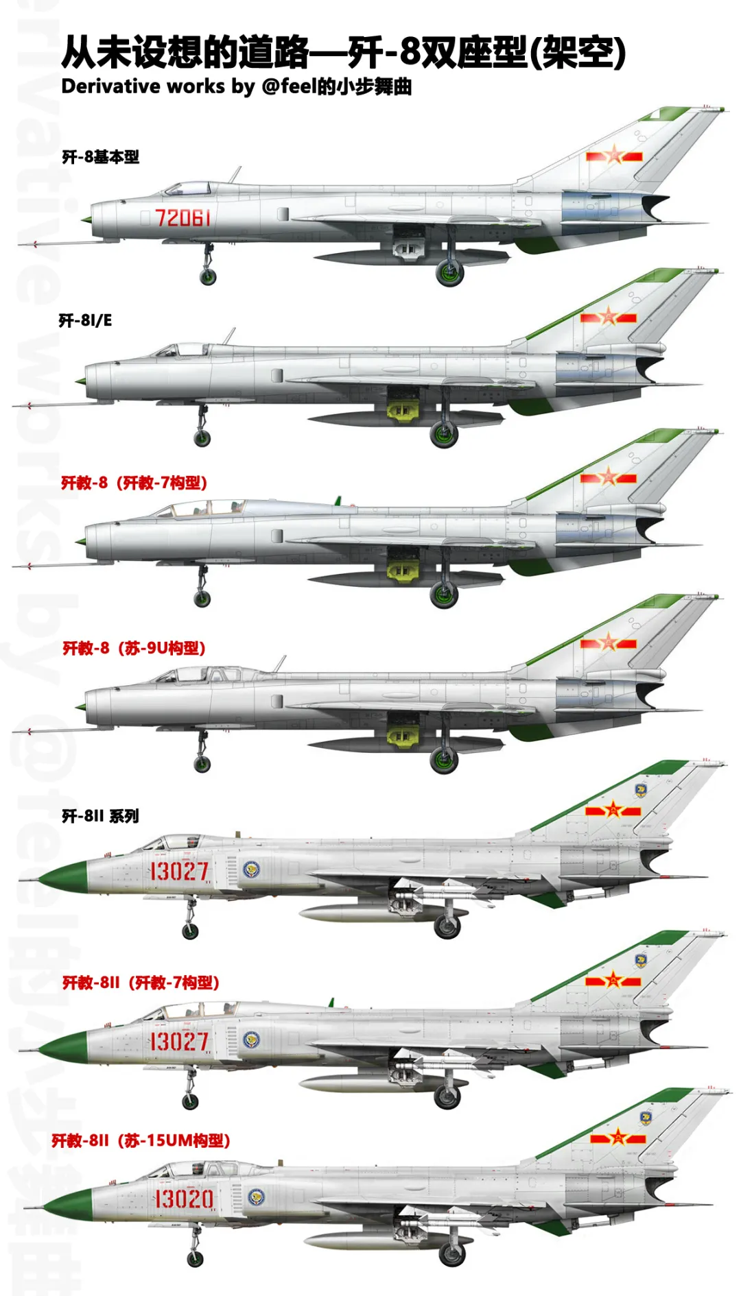 歼8系列战斗机的型号演变与多样性探讨，歼8系列战斗机型号演变及多样性探讨