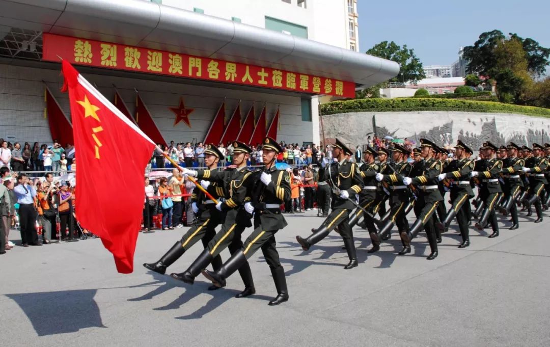 驻澳门部队仪仗队,荣耀与使命的交响,驻澳门部队仪仗队,荣耀与使命的辉煌交响