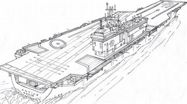 福建舰航空母舰的绘画指南,福建舰航空母舰绘画指南攻略