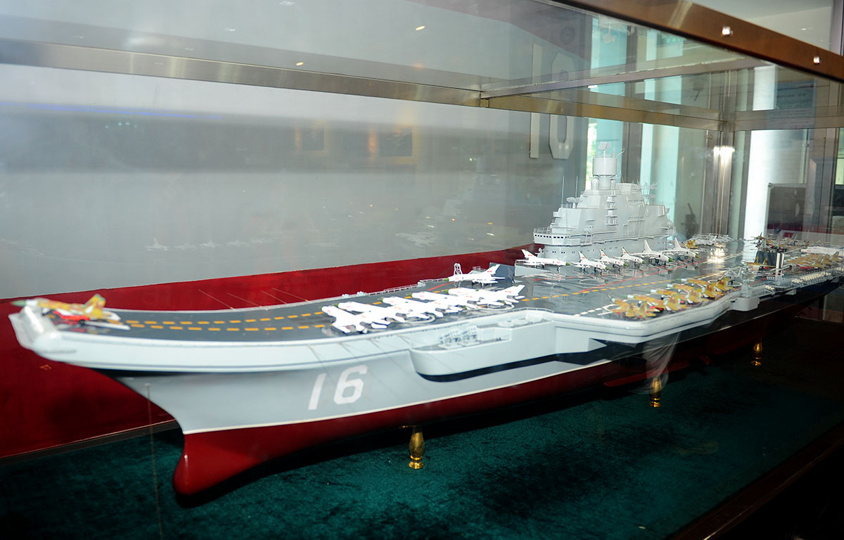 航空母舰模型作品简介，航空母舰模型作品概览