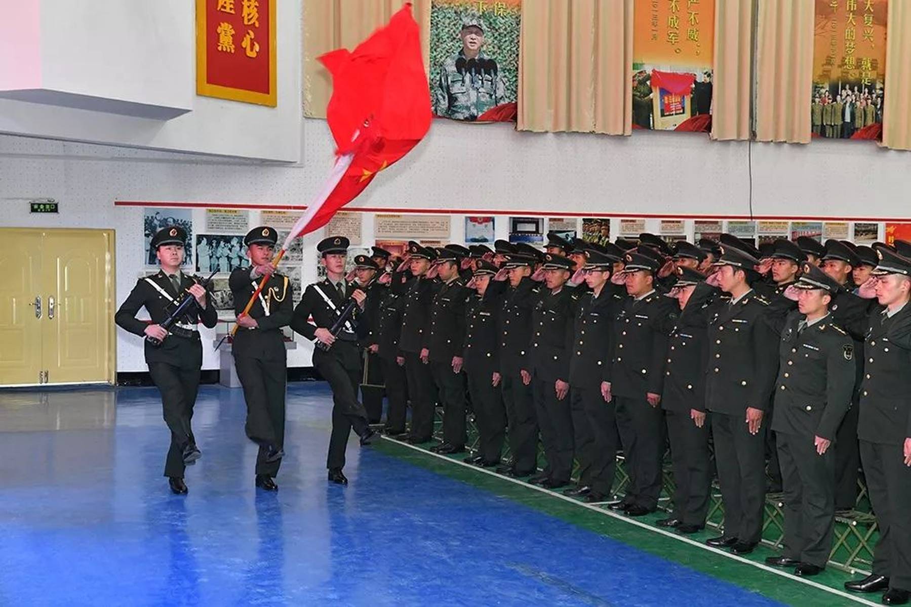 正式入列,迈向新征程的步伐,正式入列,新征程的启航