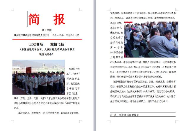 简报的格式及范文,简报格式详解与范文分享