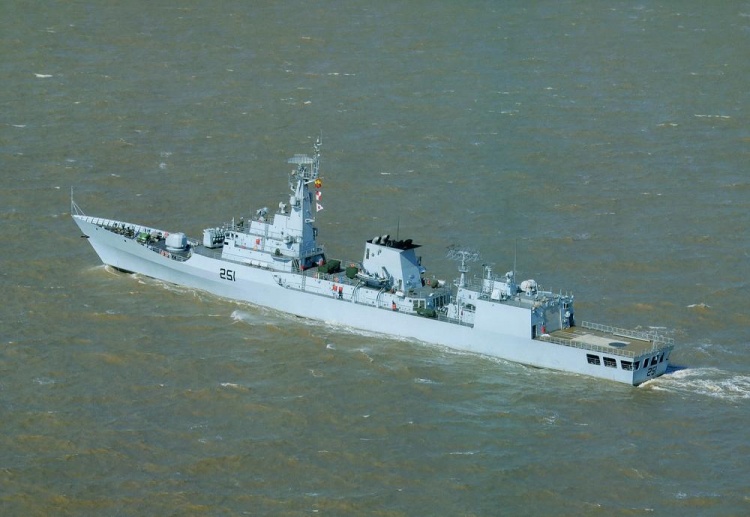 葫芦岛号护卫舰，中国海军的骄傲，葫芦岛号护卫舰，中国海军的荣耀之剑